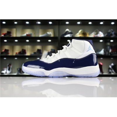 Nike Air Jordan 11 Beyaz / Lacivert Basketbol Ayakkabısı Türkiye - M3F48MWJ